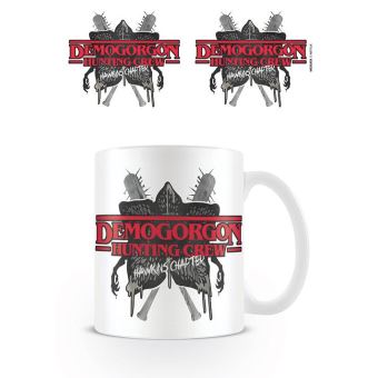 Mug Stranger Things Demogorgon Hunting Crew 315 ml