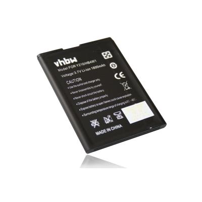 Batterie Li-Ion 1600mAh (3,7V) pour Huawei Ascend G510, Y210, Y210-0151, Y210C, C8813, T8951, U8685D, U8951D. Remplace: HB4W1 & HB4W1H.