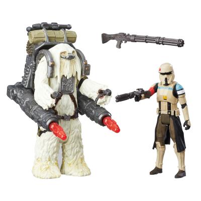 Figurine Star Wars : Pack 2 figurines et accessoires : Scarif Stormtrooper et Moroff Hasbro