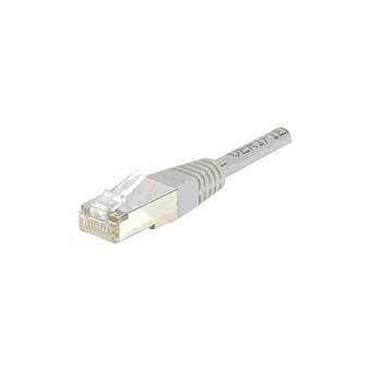 Câble RJ45 Patch blindé F/UTP CAT5e Droit 5m gris - Vente câble RJ45 F/UTP CAT5e 5m