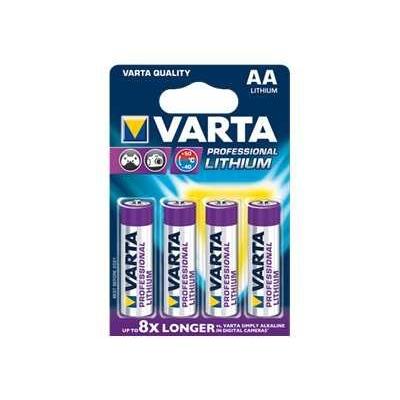 Varta Professional Lithium - batterie - type AA - Li x 4