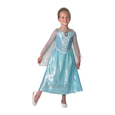 Rubie's - Disney - La Reine des Neiges - Déguisement Musical et Lumineux Elsa - Taille M 5-6 ans