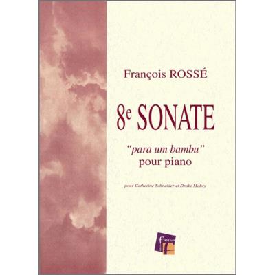 Partitions classique CPEA ROSSE F. - 8E SONATE, PARA UN BAMBU - PIANO Piano