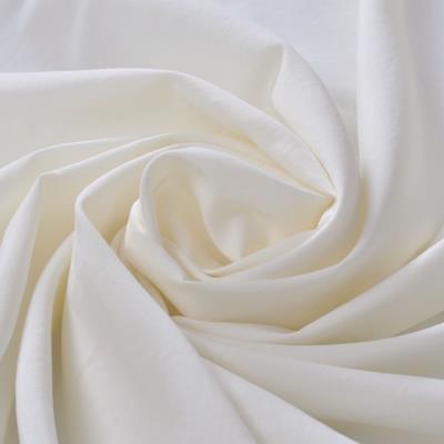 vidaXL Tissu satin microfibre crème 1,45 x 20 m