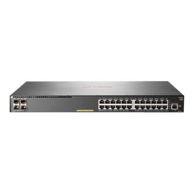 Aruba 2930F 24G PoE+ 4SFP - switch - 24 poorten - Beheerd - rack-uitvoering
