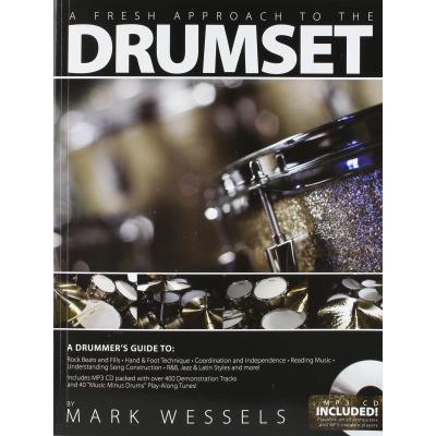 Méthodes et pédagogie HUDSON MUSIC WESSELS M. - A FRESH APPROACH TO THE DRUMSET + CD  Batterie