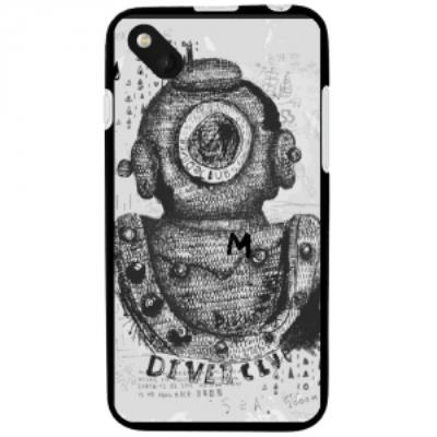 Coque souple pour Wiko Sunset 2 avec impression Motifs scaphandre