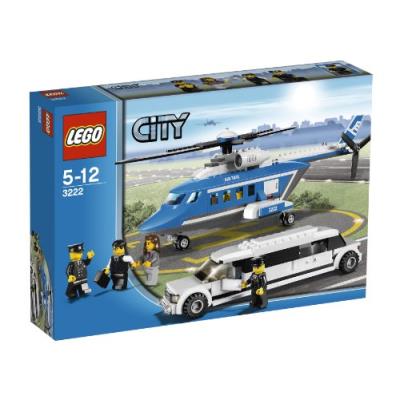 Lego city - 3222 - hélicoptère et limousine État correct - Lego reconditionné disponible sur Fnac