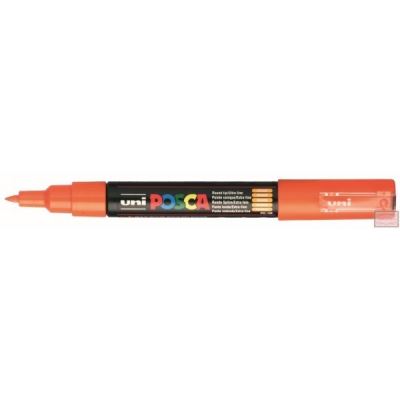 Uni-ball Posca Marqueur pointe fine conique Orange foncé