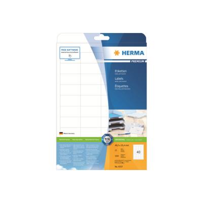 HERMA Premium - permanent labels - 1000 etiket(ten)