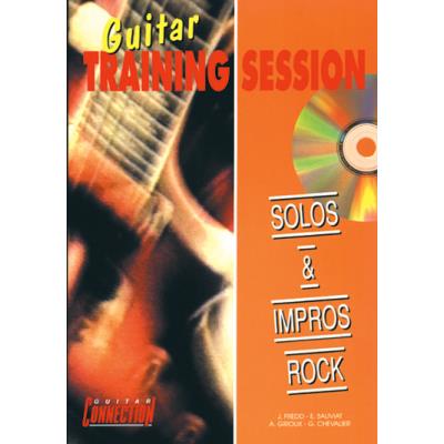Méthodes et pédagogie CARISCH GUITAR TRAINING SESSION - SOLOS & IMPROS ROCK + CD Guitare électrique