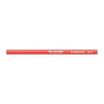 20 Crayons de charpentier 175 mm rouge ovale 