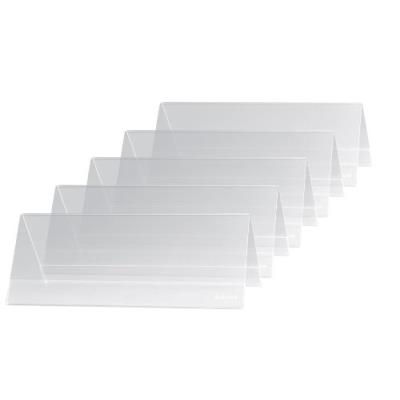 Sigel ta130 lot de 5 présentoirs de table chevalets transparent