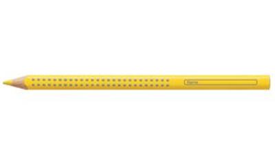 Faber-Castell - crayons couleur JUMBO GRIP, Jaune cadmium