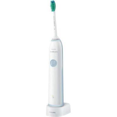 Philips sonicare elektrische zahnbürste hx3212 01 cleancare+ schallzahnbürste hell-blau