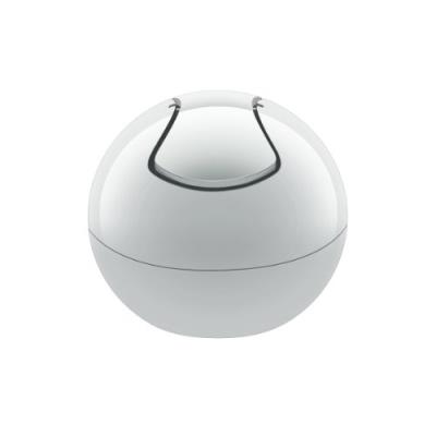Spirella 10.15138 bowl poubelle polystyrol uni 1 l blanc