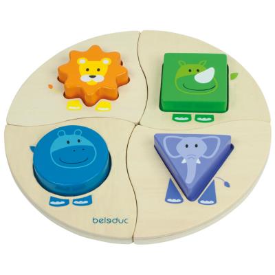 Beleduc Puzzle Funny Four 18004