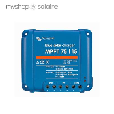 Régulateur solaire mppt 75/15 - 12/24v victron energy