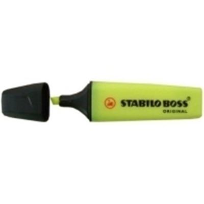 STABILO Surligneurs  BOSS ORIGINAL Fluo - Lot de 10 Surligneur jaune