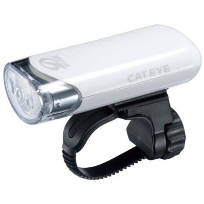 Cateye hl-el 135n feu avant de sécurité led à piles blanc