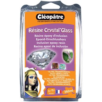La nouvelle résine d'inclusion Crystal'glass de Cléopâtre - Le blog de  diddlindsey