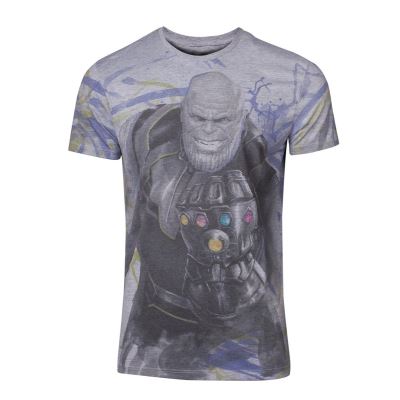 AVENGERS INFINITY WAR - T-Shirt Thanos Full Print (XL)