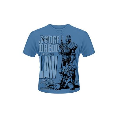 Judge Dredd T-Shirt He Is The Law (S)