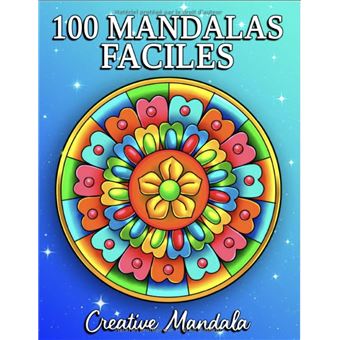 Coloriages Adultes Mandala Mandalas pour débutants 40 pages -  France