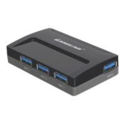 IOGEAR SuperSpeed USB 3.0 4-Port Hub GUH374 - hub - 4 poorten