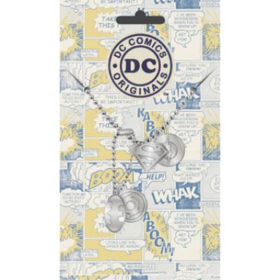 DC Comics pendentif Dog Tag Logo