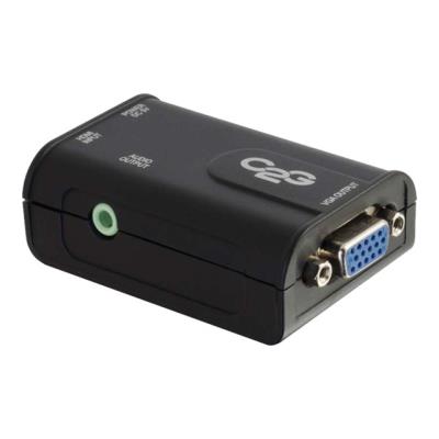 C2G TruLink HDMI to VGA Adapter videoconverter - zwart