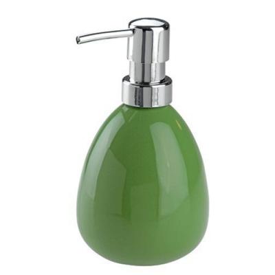 WENKO 18288100 DISTRIBUTEUR DE SAVON EN CÉRAMIQUE POLARIS VERT