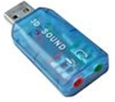 Carte son externe USB chipset CMEDIA CL-SU4CHA