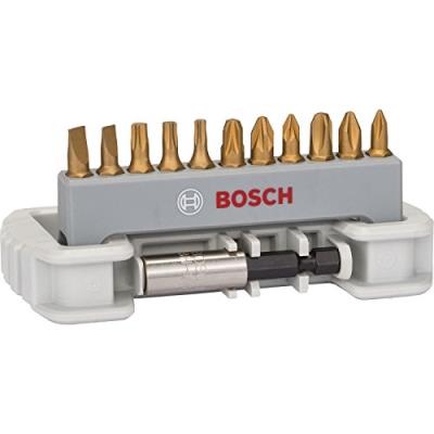 Embout De Vissage Bosch 2608522132 Coffret Tournevis avec Embouts avec Porte-Embout 11 Pièces