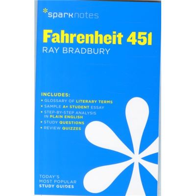 Fahrenheit 451 By Ray Bradbury (Sparknotes Literature Guide) (Paperback)