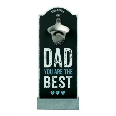Contento - Décapsuleur mural Dad you are the best""