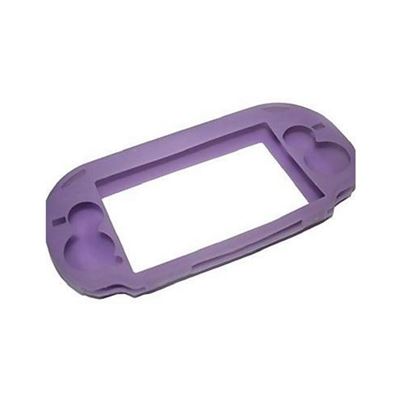 Pack 3 en 1 Sony PS Vita 1000 : Housse silicone violet - Câble chargeur synchronisation USB - Film Protection écran