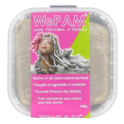 Porcelaine froide à modeler WePam 145 g - Taupe - WePam