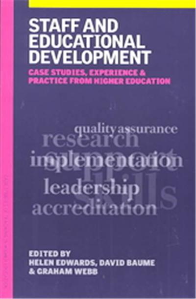 Staff and Educational Development, Case Studies of Teaching in Higher Education Series