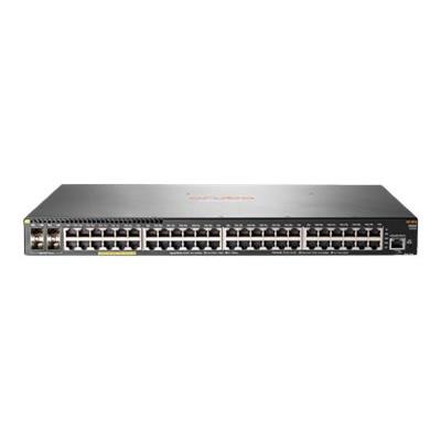 Aruba 2930F 48G PoE+ 4SFP - commutateur - 48 ports - Géré - Montable sur rack
