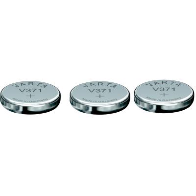 Varta 3 Piles oxyde argent V371 SR69 371 1,55V