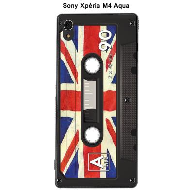 Coque Sony Xpéria M4 Aqua - K7 couleur Great Britain