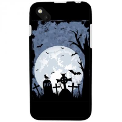 Coque souple pour Wiko Sunset 2 avec impression Motifs tombes