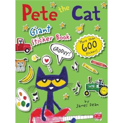 Pete The Cat Giant Sticker Book (Paperback)