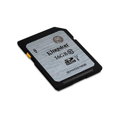 Kingston sd10vg2/16gb carte sd uhs-i sdhc/sdxc classe 10 - 16go