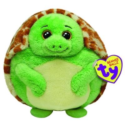 TY - TY38504 - PELUCHE - BEANIE BALLZ - ZOOM LA TORTUE - 20 CM