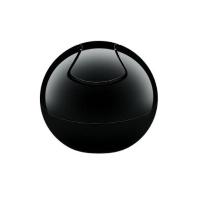 Spirella 10.15139 bowl poubelle polystyrol uni 1 l noir