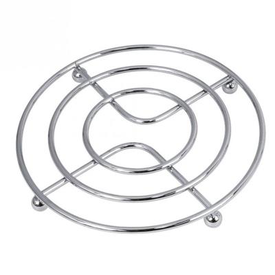 Dessous de plat rond chrome Ø 23cm EQUINOX