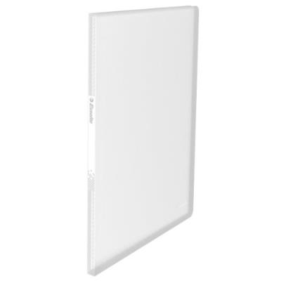 Esselte vivida reliure protège-documents souple en polypropylène avec 20 pochettes a4 40 feuilles blanc 623993