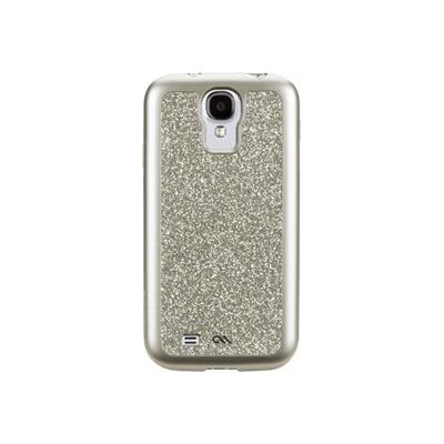 Case-Mate Glam - Beschermende bedekking voor mobiele telefoon - silicone - zilver, goud - voor Samsung Galaxy S4